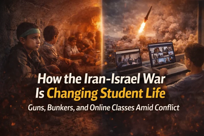 Guns, Bunkers and Online Classes: Students in Iran and Israel Struggle to Study